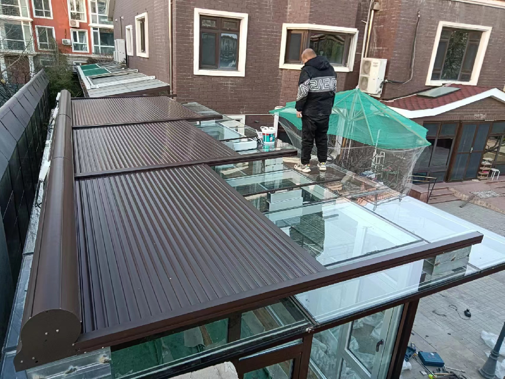 阳光房电动天幕